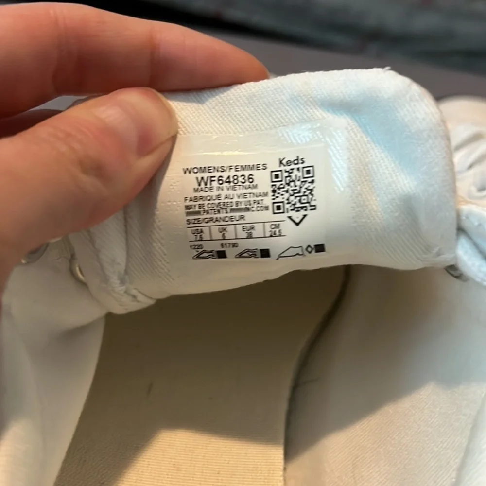 Keds Jump Kick Sneakers Size 7.5 - Picture 6 of 7